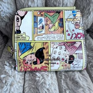 Kate Spade Archie Comic Print Zip Wallet